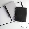 TUL® Wireless/Wired Charging Discbound Notebook, Leather Cover, Letter Size, Gray - Image 4