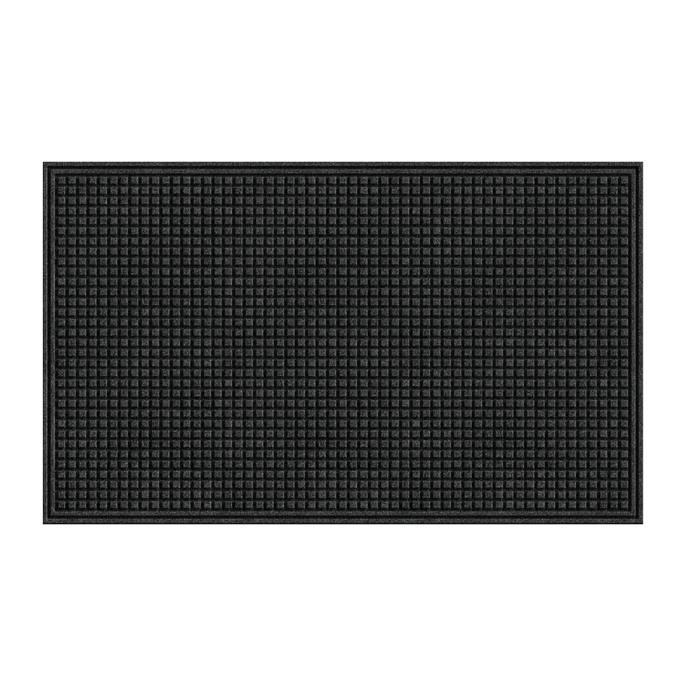 Apache Mills TireTuff Royale High-Traffic Entrance Mat, 36"H x 60"W, Onyx