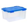 Iris Ultimate Weathertight Storage Boxes, 23-5/8”L x 20-1/16”W x 16-3/16”H, 62.8 Qt, Clear, Set Of 3 Boxes - Image 11