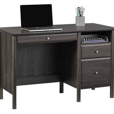 Realspace® Chase 47”W Writing Desk, Coastal Gray