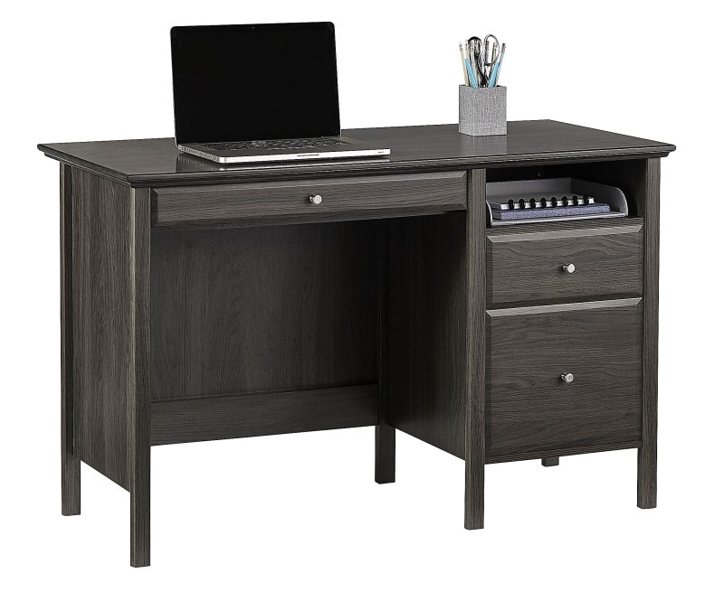 Realspace® Chase 47”W Writing Desk, Coastal Gray - Coastal Gray,47 in.