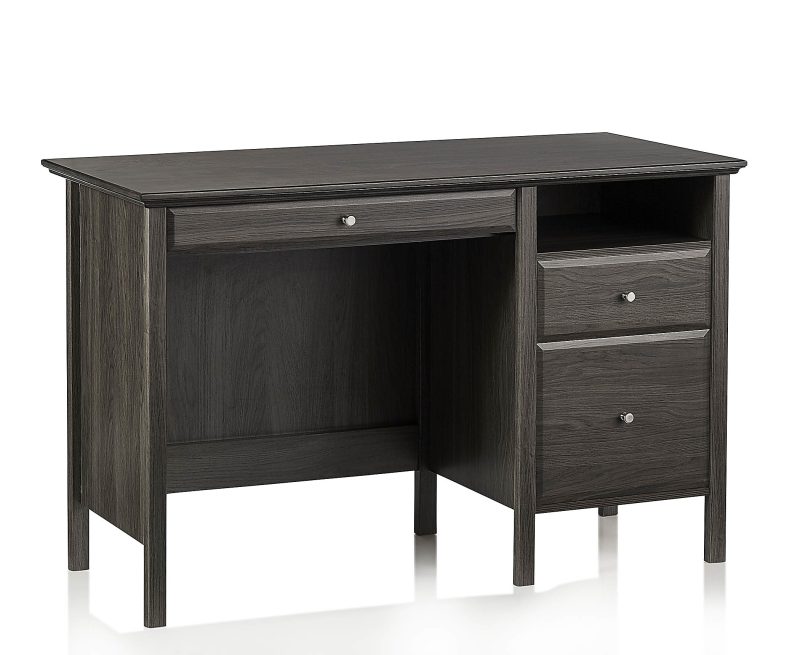 Realspace® Chase 47”W Writing Desk, Coastal Gray - Image 7