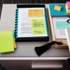 Post-it Notes, 5 Pads, 3 in x 5 in, Clean Removal, School Supplies and Office Products, Sticky Notes for Vertical Surfaces, Monitors, Walls and Windows, Floral Fantasy Collection - Image 4