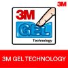 3M™ Large Gel Wrist Rest For Keyboards, 19"H x 0.8"W x 2.8"D, Black - Image 7