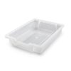 Gratnells Shallow F1 Tray, Heavy Duty School, Industrial & Utility Bins, 12.3" x 16.8" x 3", Translucent, Pack 8 - Image 2