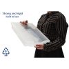 Gratnells Shallow F1 Tray, Heavy Duty School, Industrial & Utility Bins, 12.3" x 16.8" x 3", Translucent, Pack 8 - Image 3