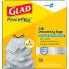 CloroxPro™ Glad ForceFlex Tall Kitchen Drawstring Trash Bags, 13 Gallon, Grey, Box Of 100 - Image 3