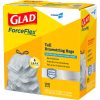 CloroxPro™ Glad ForceFlex Tall Kitchen Drawstring Trash Bags, 13 Gallon, Grey, Box Of 100 - Image 12