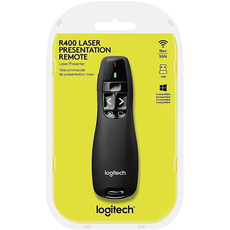 Logitech® R400 2.4GHz Wireless Presenter - Image 8