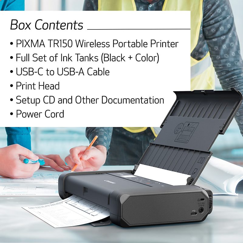 Canon® PIXMA™ TR150 Wireless Mobile Color Printer - Image 8