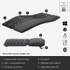Logitech ERGO K860 Wireless Ergonomic Keyboard - Split Keyboard, Wrist Rest, Natural Typing, Stain-Resistant Fabric - Image 6
