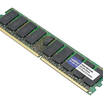 AddOn 1GB Industry Standard DDR-400MHz UDIMM - DDR - module - 1 GB - DIMM 184-pin - 400 MHz / PC3200 - CL2.5 - 2.5 V - unbuffered - non-ECC