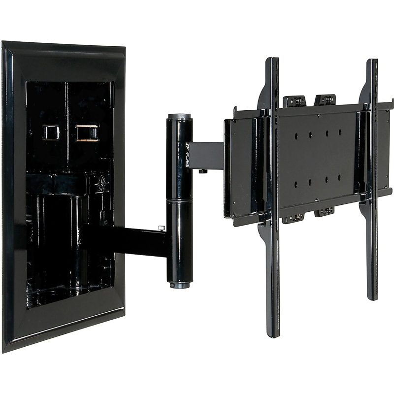 Peerless IM760PU Universal In-Wall Mount - For Flat Panel Display - 32" to 65" Screen Support - 200 lb Load Capacity - Steel - Black