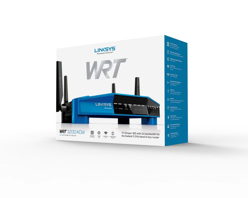 Linksys® Dual Band 802.11ac, Wireless Gateway Router, WRT3200ACM - Image 5