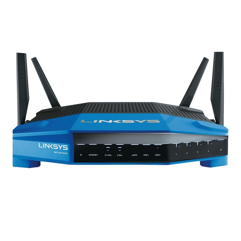 Linksys® Dual Band 802.11ac, Wireless Gateway Router, WRT3200ACM