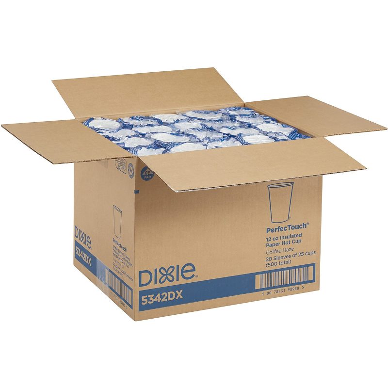 Dixie® PerfecTouch by GP PRO Hot Cups, 12 Oz, Box Of 500 Cups - Image 10
