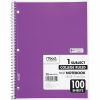 Mead® Spiral Notebooks, 1 Subject, College Ruled, 100 Sheets, Assorted, Pack Of 12 - Image 5