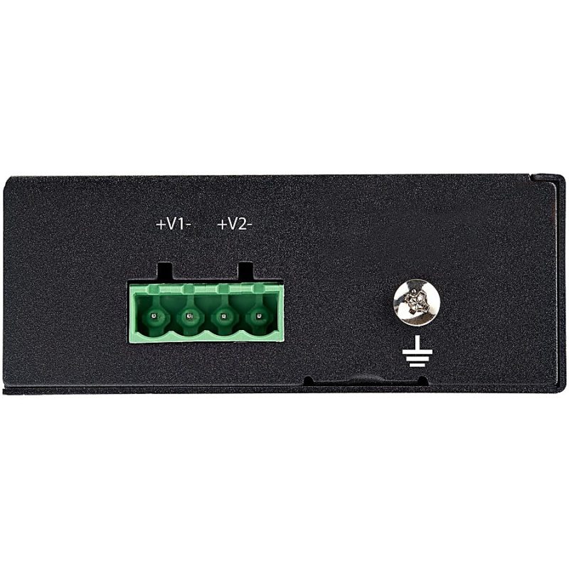 StarTech.com Industrial Gigabit Ethernet PoE Injector 30W 802.3at PoE+ Midspan 48V-56VDC Power Over Ethernet Injector Adapter -40C to +75C - Industrial Gigabit Ethernet PoE Injector - Power over Ethernet Injector - Image 4