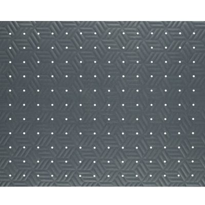 M+A Matting Wet Step Antifatigue Floor Mat, 36" x 120", Gray