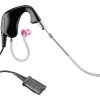Plantronics® StarSet H31CD Over-The-Ear Earset, Black/Silver
