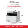Canon® imageCLASS® MF753Cdw Wireless Laser All-In-One Color Printer - Image 2