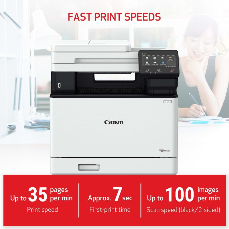 Canon® imageCLASS® MF753Cdw Wireless Laser All-In-One Color Printer - Image 5