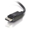 C2G 10ft 8K DisplayPort Cable with Latches - M/M - DisplayPort for Notebook, Monitor, Audio/Video Device - 10 ft DisplayPort Male 4K to 8K Digital Audio/Video - Black - Image 3