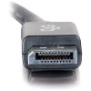 C2G 10ft 8K DisplayPort Cable with Latches - M/M - DisplayPort for Notebook, Monitor, Audio/Video Device - 10 ft DisplayPort Male 4K to 8K Digital Audio/Video - Black - Image 4