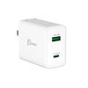 j5create 67W GaN USB-C 2-Port Charger, White, JUP2367 - Image 2