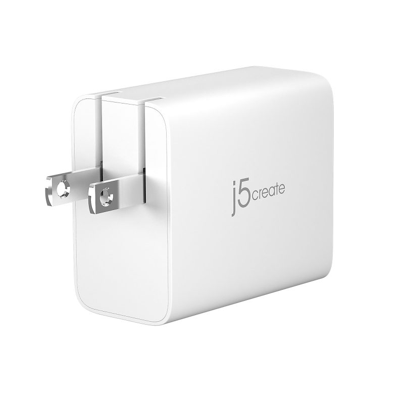 j5create 67W GaN USB-C 2-Port Charger, White, JUP2367 - Image 4