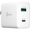 j5create 67W GaN USB-C 2-Port Charger, White, JUP2367 - Image 6