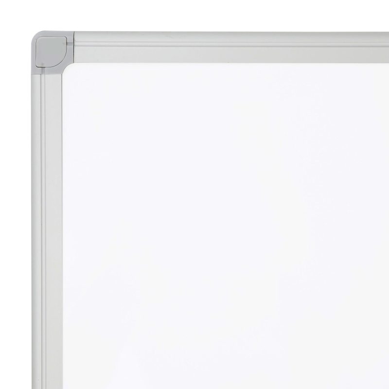 WorkPro™ Porcelain Magnetic Dry-Erase Whiteboard, 24" x 36", Aluminum Frame With Silver Finish - Image 3