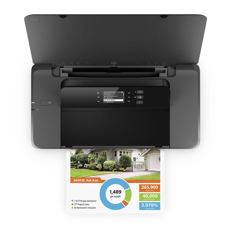 HP OfficeJet 200 Portable Wireless Inkjet Color Printer - Image 4