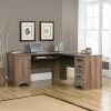 Sauder® Harbor View 66"W Corner Desk, Salt Oak