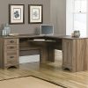 Sauder® Harbor View 66"W Corner Desk, Salt Oak - Image 5