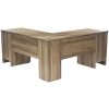 Sauder® Harbor View 66"W Corner Desk, Salt Oak - Image 6