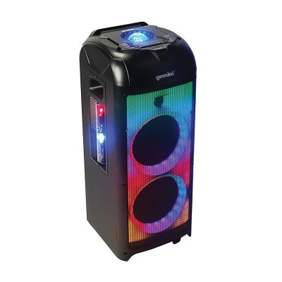 Gemini GPLT Series 360° Portable Bluetooth Speaker System, Black