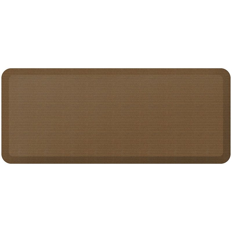 GelPro NewLife Designer Comfort Grasscloth Anti-Fatigue Floor Mat, 20" x 48", Khaki