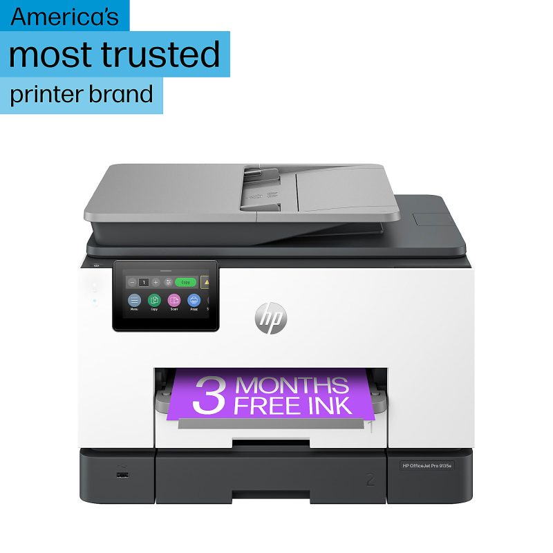 HP OfficeJet Pro 9135e All-in-One Printer with 3 months free instant Ink with HP+ - Image 2