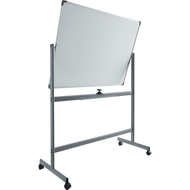 Lorell® Magnetic Dry-Erase Whiteboard Easel, 48" x 72", Aluminum Frame With Silver Finish - Image 8
