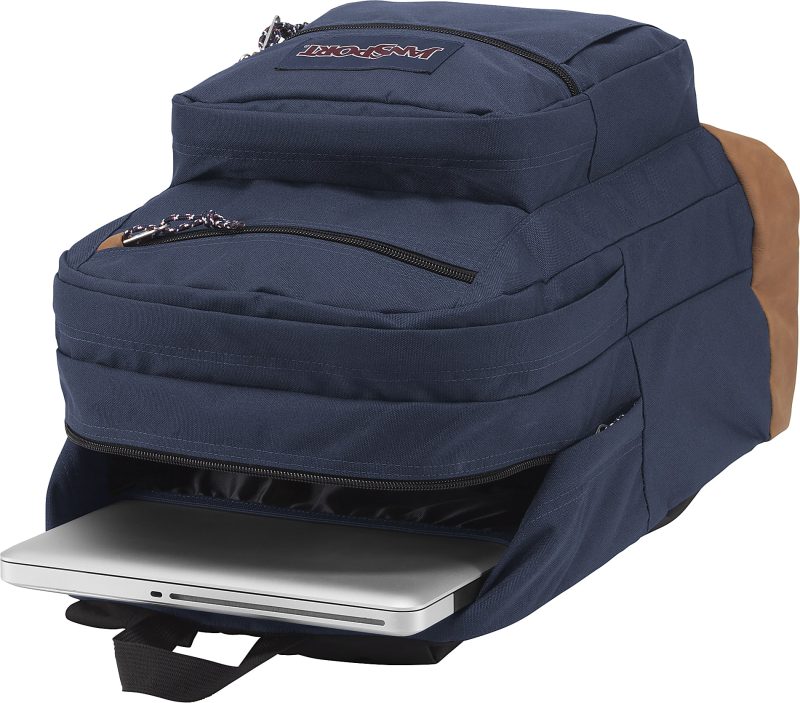 JanSport Cool Student Backpack with 15" Laptop Pocket, Navy - Image 2