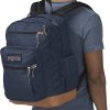 JanSport Cool Student Backpack with 15" Laptop Pocket, Navy - Image 3