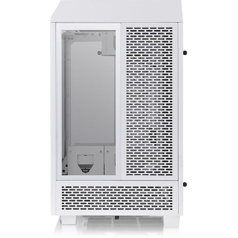 Thermaltake The Tower 100 Snow Mini Chassis - Mini-tower - Snow - SPCC, Tempered Glass - 4 x Bay - 2 x 4.72" x Fan(s) Installed - 0 - Mini ITX Motherboard Supported - 3 x Fan(s) Supported - Image 4