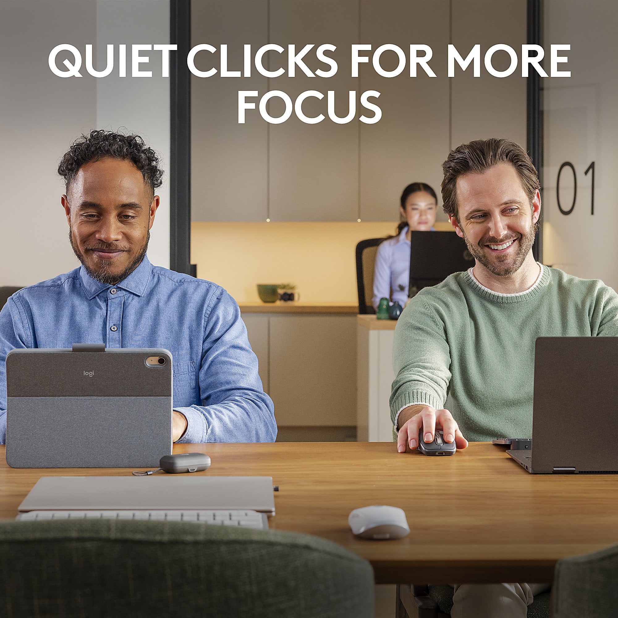 Logitech® MX Anywhere 3S Compact Wireless Mouse, 78% Recycled, Black, 910-006928 - Image 3