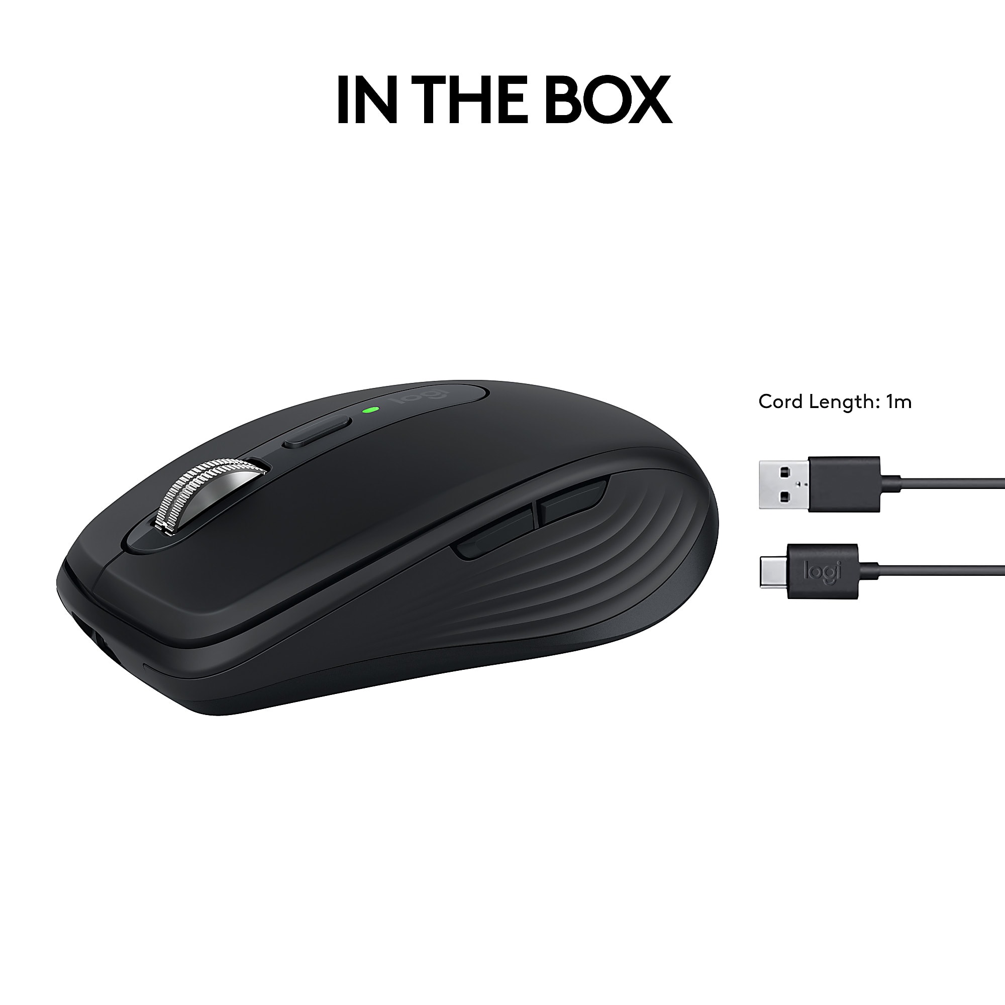 Logitech® MX Anywhere 3S Compact Wireless Mouse, 78% Recycled, Black, 910-006928 - Image 8