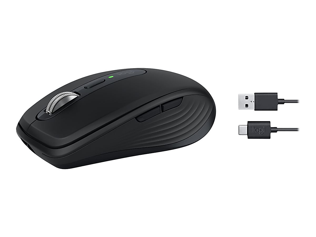 Logitech® MX Anywhere 3S Compact Wireless Mouse, 78% Recycled, Black, 910-006928 - Image 11