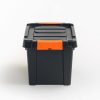 Iris® Remington Heavy Duty Store-It-All Totes, 5 Gallon, Black, Set Of 4 Totes - Image 4