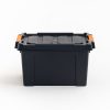 Iris® Remington Heavy Duty Store-It-All Totes, 5 Gallon, Black, Set Of 4 Totes - Image 10