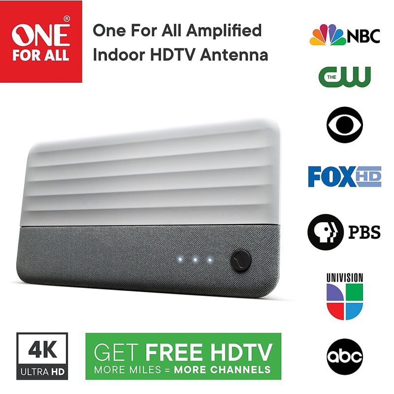 One For All 14450 Suburbs Line Amplified Indoor TV Antenna - Image 2