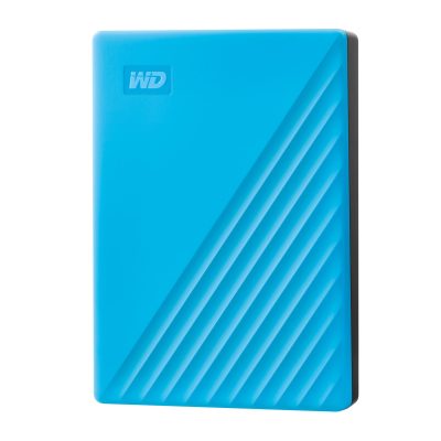 Western Digital My Passport™ Portable HDD, 2TB, Black - Blue,4 TB